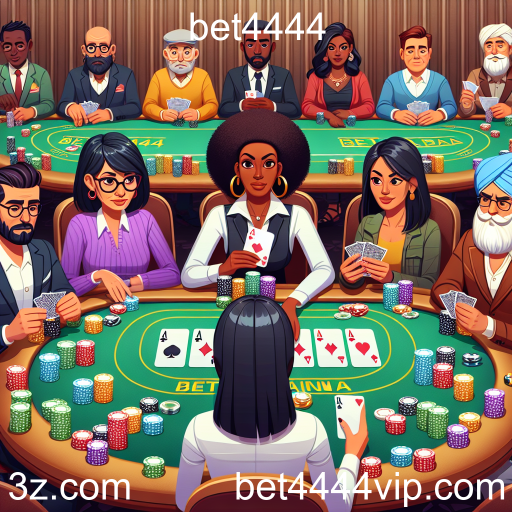 Descubra o Mundo do Poker no bet4444