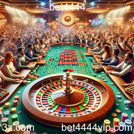 Descubra a Emoção da Roleta no Bet4444